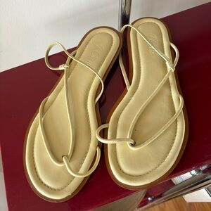 Women's Cream Sandals